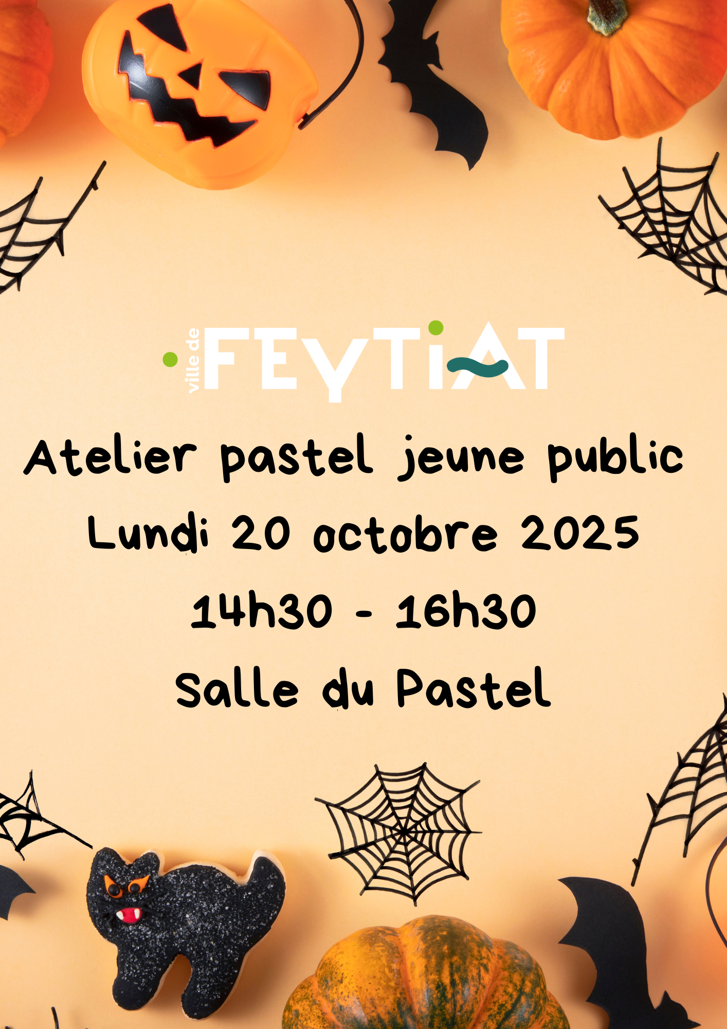 Atelier pastel jeune public Lundi 20 octobre 2025