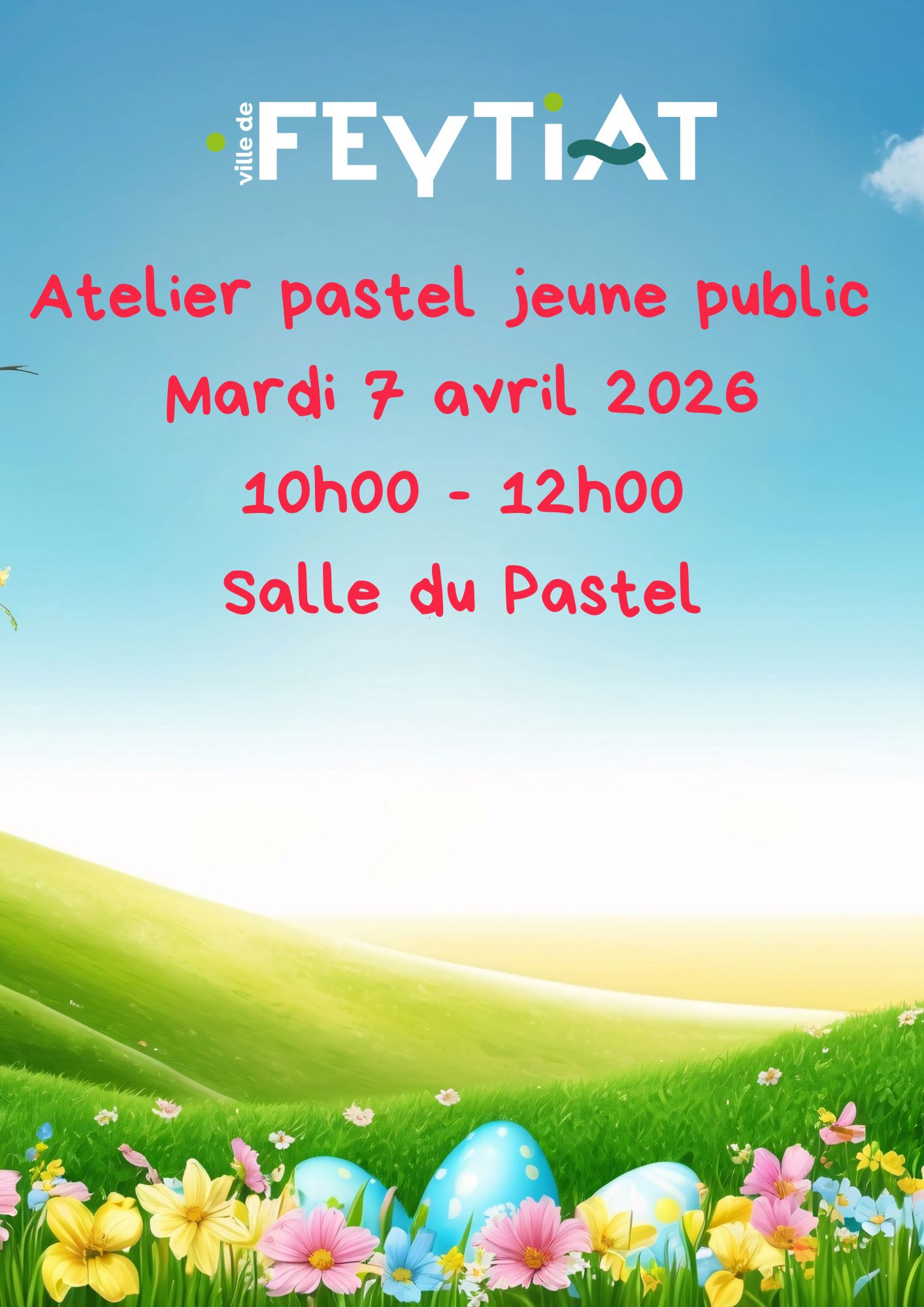 Atelier pastel jeune public Lundi 19 février 2024